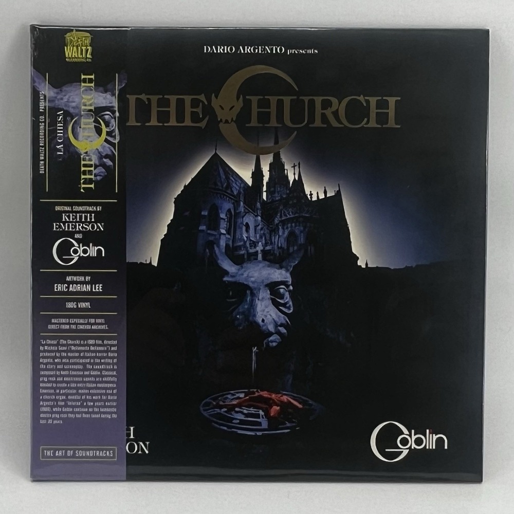 The Church La Chiesa Original Soundtrack Vinyl‎ LP Keith Emerson & Goblin